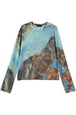 Imagination Print Tops/イマジネーションプリントトップス