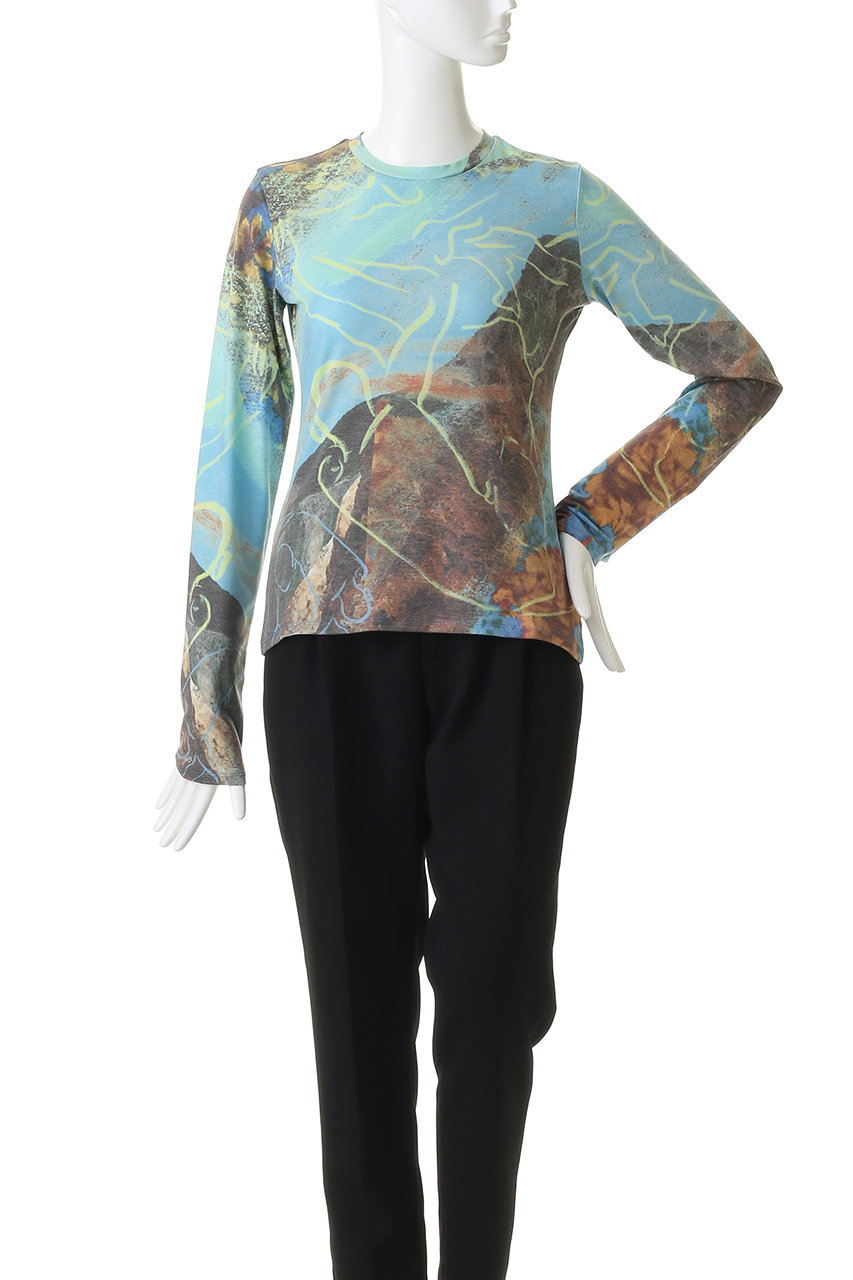 MAISON SPECIAL イマジネーションプリントトップス MAISON SPECIAL(メゾンスペシャル)｜Imagination Print Tops