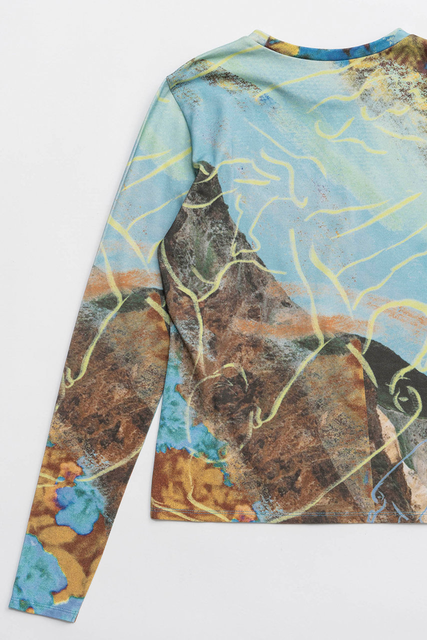 MAISON SPECIAL イマジネーションプリントトップス MAISON SPECIAL(メゾンスペシャル)｜Imagination Print Tops