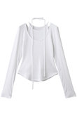 Layered Rib Top/レイヤードリブトップス