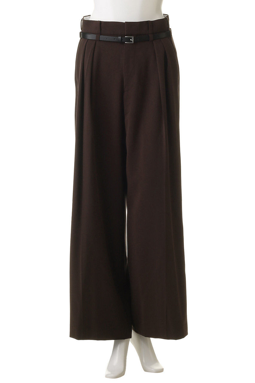MAISON SPECIAL(メゾンスペシャル)｜Color Two-Tuck Wide Pants/カラー
