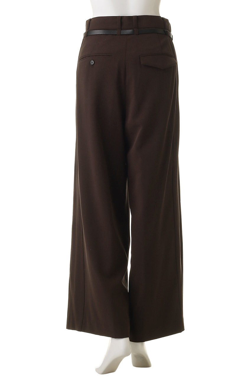 MAISON SPECIAL(メゾンスペシャル)｜Color Two-Tuck Wide Pants/カラー 