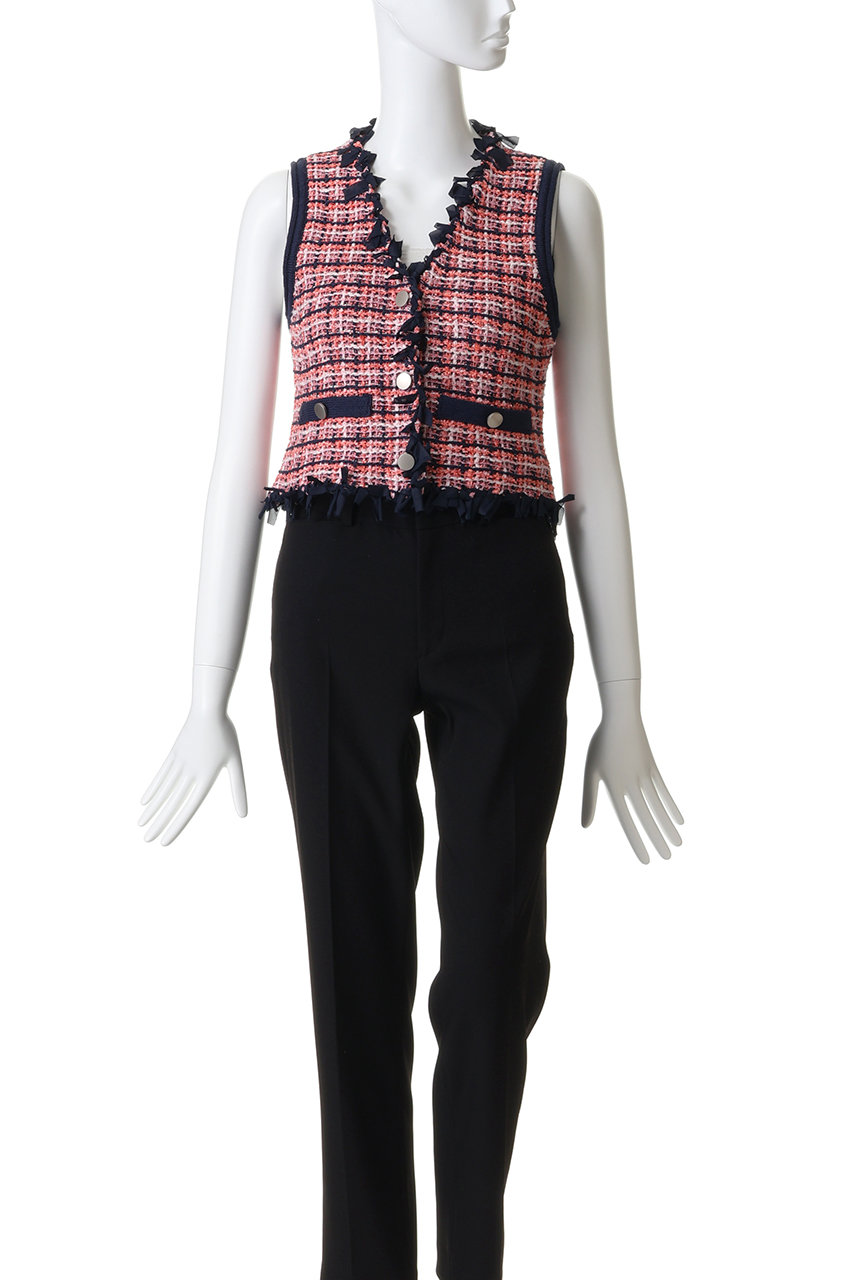MAISON SPECIAL(メゾンスペシャル)｜Tweed Knit Vest/ツイードニット