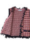 【予約販売】Tweed Knit Vest/ツイードニットベスト メゾンスペシャル/MAISON SPECIAL