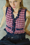 Tweed Knit Vest/ツイードニットベスト メゾンスペシャル/MAISON SPECIAL