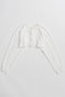 2-Way Short Sweat Cardigan/2WAYショートスウェットカーディガン メゾンスペシャル/MAISON SPECIAL WHT(ホワイト)