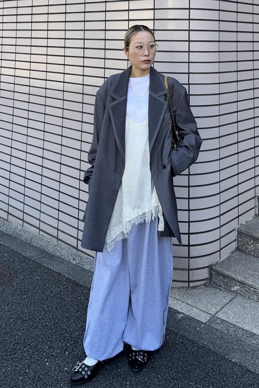 MAISON SPECIAL(メゾンスペシャル)｜Lace Docking Layered TEE/レース