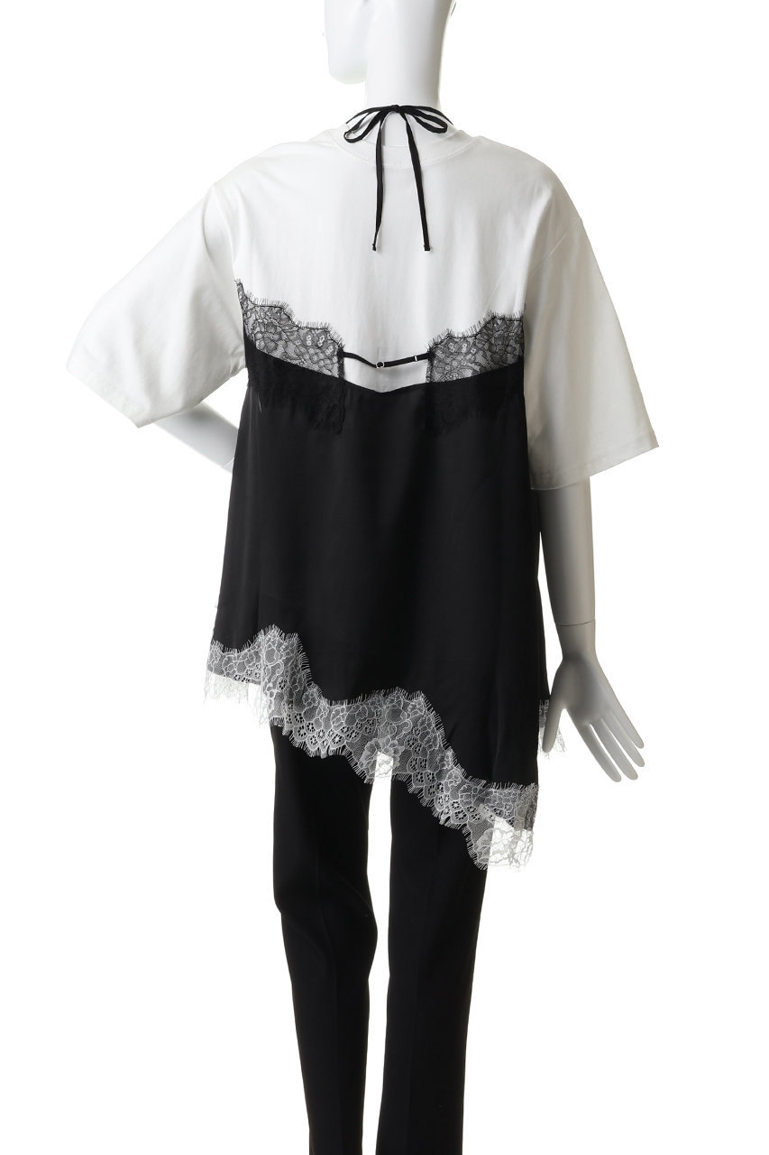 MAISON SPECIAL(メゾンスペシャル)｜Lace Docking Layered TEE/レース