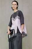 Lace Docking Layered TEE/レースドッキングレイヤードTEE