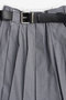 【予約販売】Belted Pleated Skirt/ベルテッドプリーツスカート メゾンスペシャル/MAISON SPECIAL