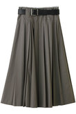 Belted Pleated Skirt/ベルテッドプリーツスカート