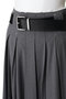 【予約販売】Belted Pleated Skirt/ベルテッドプリーツスカート メゾンスペシャル/MAISON SPECIAL