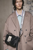 【UNISEX】×THEATRE PRODUCTSCollaboration Horizontal Leather Shoulder Bag/シアタープロダクツコラボレーションホライゾナルレザーショルダーバッグ