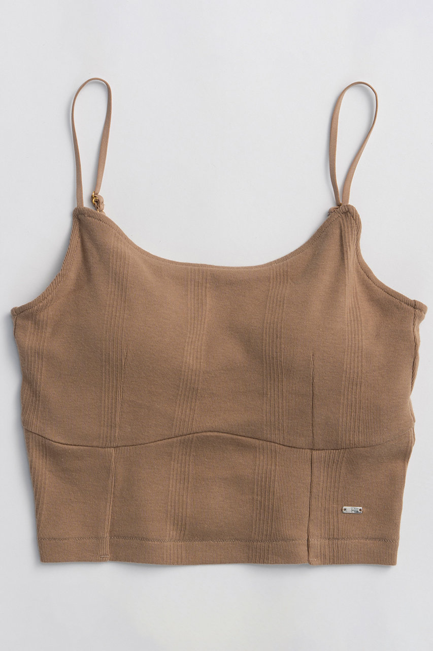 メゾンスペシャル/MAISON SPECIALの【Miller×MAISON SPECIAL】コラボクロップドキャミソールブラ(BGE(ベージュ)/21261415309)