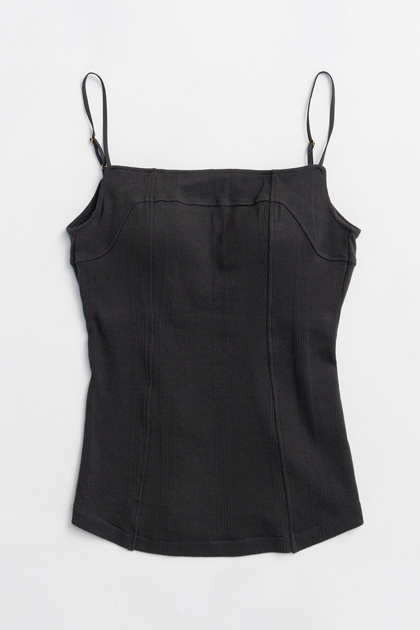 メゾンスペシャル/MAISON SPECIALの【Miller×MAISON SPECIAL】コラボバックオープンキャミソール(C.GRY(チャコールグレー)/21261415308)