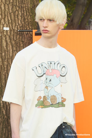 メゾンスペシャル/MAISON SPECIALの【予約販売】【UNISEX】【TEZUKA CHARACTERS for MAISON SPECIAL】- UNICO - Prime-Over Crew Neck Graphic T-Shirt/- ユニコ - プライムオーバークルーネックグラフィックTシャツ(110100/110102)