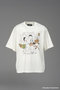 【予約販売】【UNISEX】【TEZUKA CHARACTERS for MAISON SPECIAL】- JUNGLE EMPEROR LEO - Prime-Over Crew Neck Graphic T-Shirt/- ジャングル大帝レオ - プライムオーバークルーネックグラフィックTシャツ メゾンスペシャル/MAISON SPECIAL WHT(ホワイト)