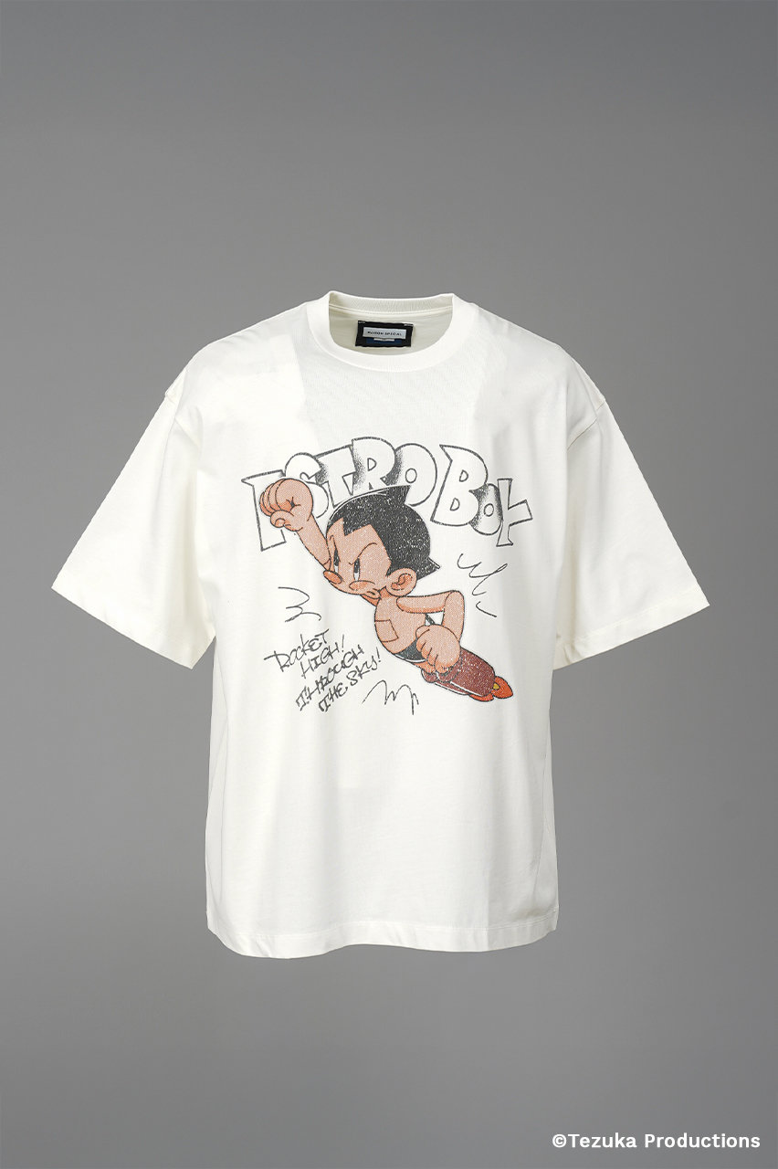 メゾンスペシャル/MAISON SPECIALの【予約販売】【UNISEX】【TEZUKA CHARACTERS for MAISON SPECIAL】- ASTRO BOY - Prime-Over Crew Neck Graphic T-Shirt/- 鉄腕アトム - プライムオーバークルーネックグラフィックTシャツ(WHT(ホワイト)/11261411210)