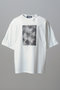 【予約販売】【UNISEX】Abstract Hand-Printed Prime-Over Stitched Crew Neck T-shirt/アブストラクトハンドプリントプライムオーバーステッチクルーネックTシャツ メゾンスペシャル/MAISON SPECIAL WHT(ホワイト)
