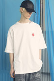 【UNISEX】Nuance Graphics Prime-Over Hand Stitching Short Sleeve T-shirt/ニュアンスグラフィックプライムオーバーハンドステッチショートスリーブTシャツ