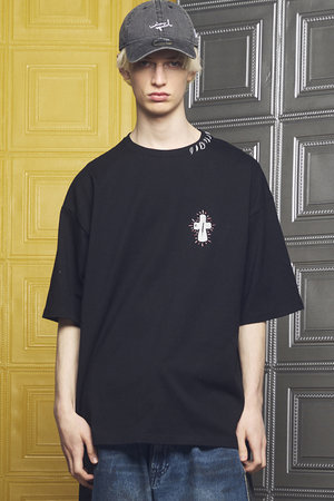 メゾンスペシャル/MAISON SPECIALの【予約販売】【UNISEX】Nuance Graphics Prime-Over Hand Stitching Short Sleeve T-shirt/ニュアンスグラフィックプライムオーバーハンドステッチショートスリーブTシャツ