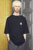 【UNISEX】Nuance Graphics Prime-Over Hand Stitching Short Sleeve T-shirt/ニュアンスグラフィックプライムオーバーハンドステッチショートスリーブTシャツ