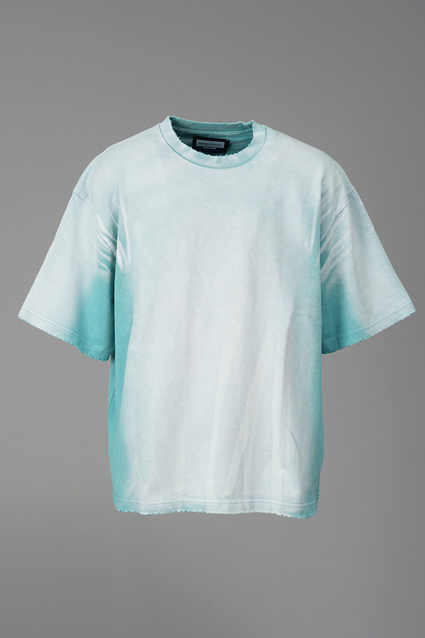 メゾンスペシャル/MAISON SPECIALの【UNISEX】Sunburn Processing Prime-Over Short Sleeve T-shirt/サンバーンプロセシングプライムオーバーショートスリーブTシャツ(L.BLU(ライトブルー)/11261411318)
