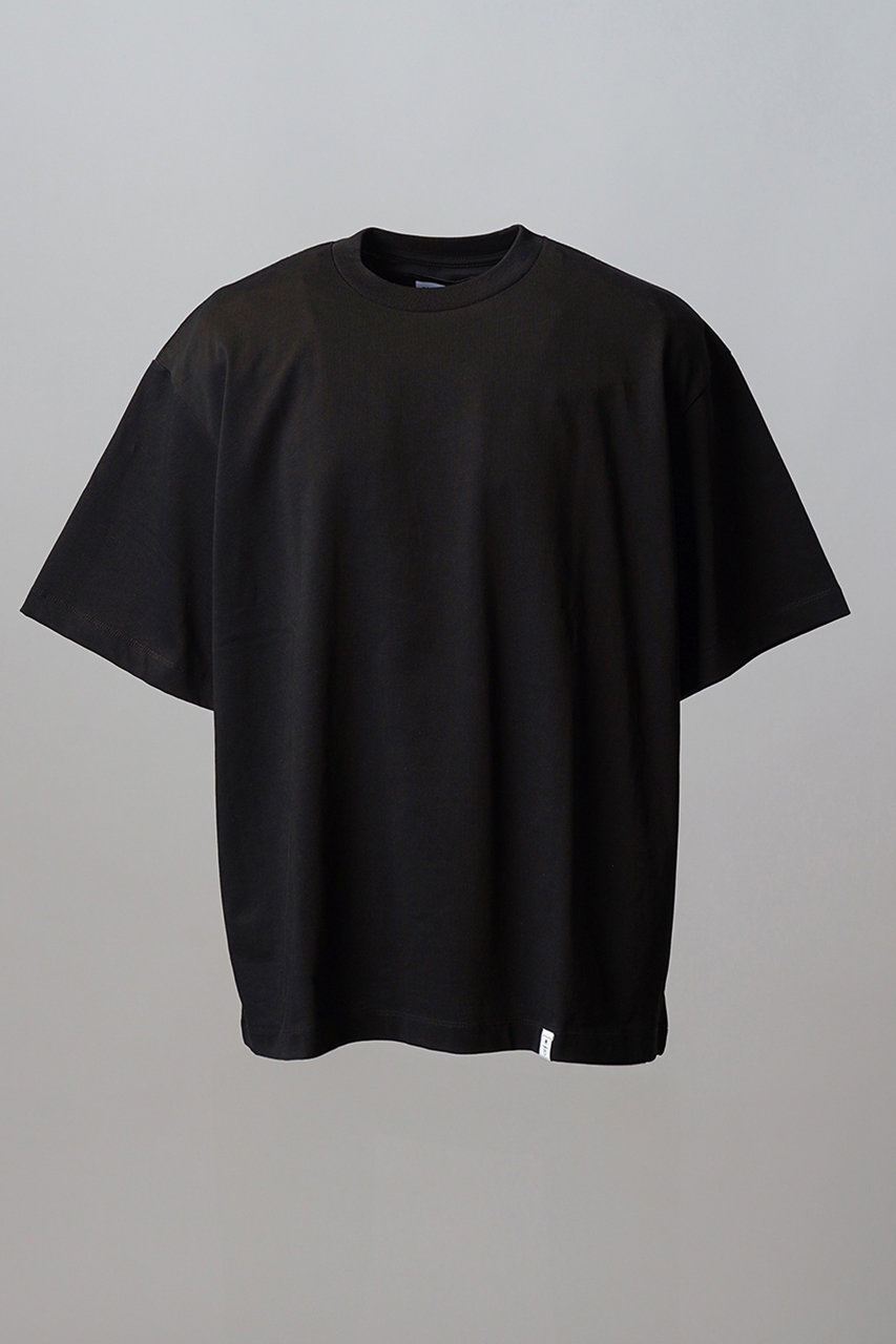 メゾンスペシャル/MAISON SPECIALの【予約販売】【UNISEX】【EX】Prime-Over Cotton Jersey Short Sleeve T-shirt/プライムオーバー天竺ショートスリーブカットソー(BLK(ブラック)/11261411602)
