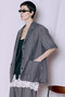 【予約販売】Half-Sleeve Sheer Suiting Jacket/ハーフスリーブシアースーチングジャケット メゾンスペシャル/MAISON SPECIAL