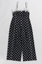 【予約販売】Lace Dot Jumpsuit/レースドッドジャンプスーツ メゾンスペシャル/MAISON SPECIAL BLK(ブラック)