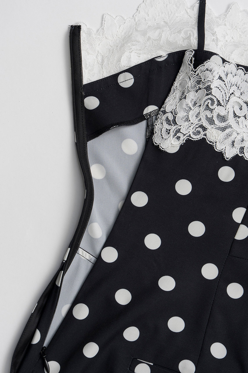 MAISON SPECIAL(メゾンスペシャル)｜Lace Dot Jumpsuit/レースドッド