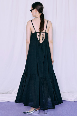 メゾンスペシャル/MAISON SPECIALのMulti Check Cami Dress/マルチチェックキャミワンピース(110500/110503)