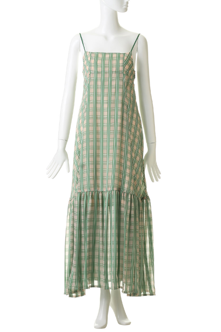 MAISON SPECIAL(メゾンスペシャル)｜Multi Check Cami Dress/マルチ