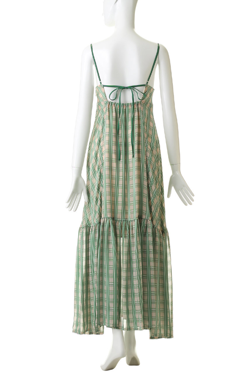 MAISON SPECIAL(メゾンスペシャル)｜Multi Check Cami Dress/マルチ