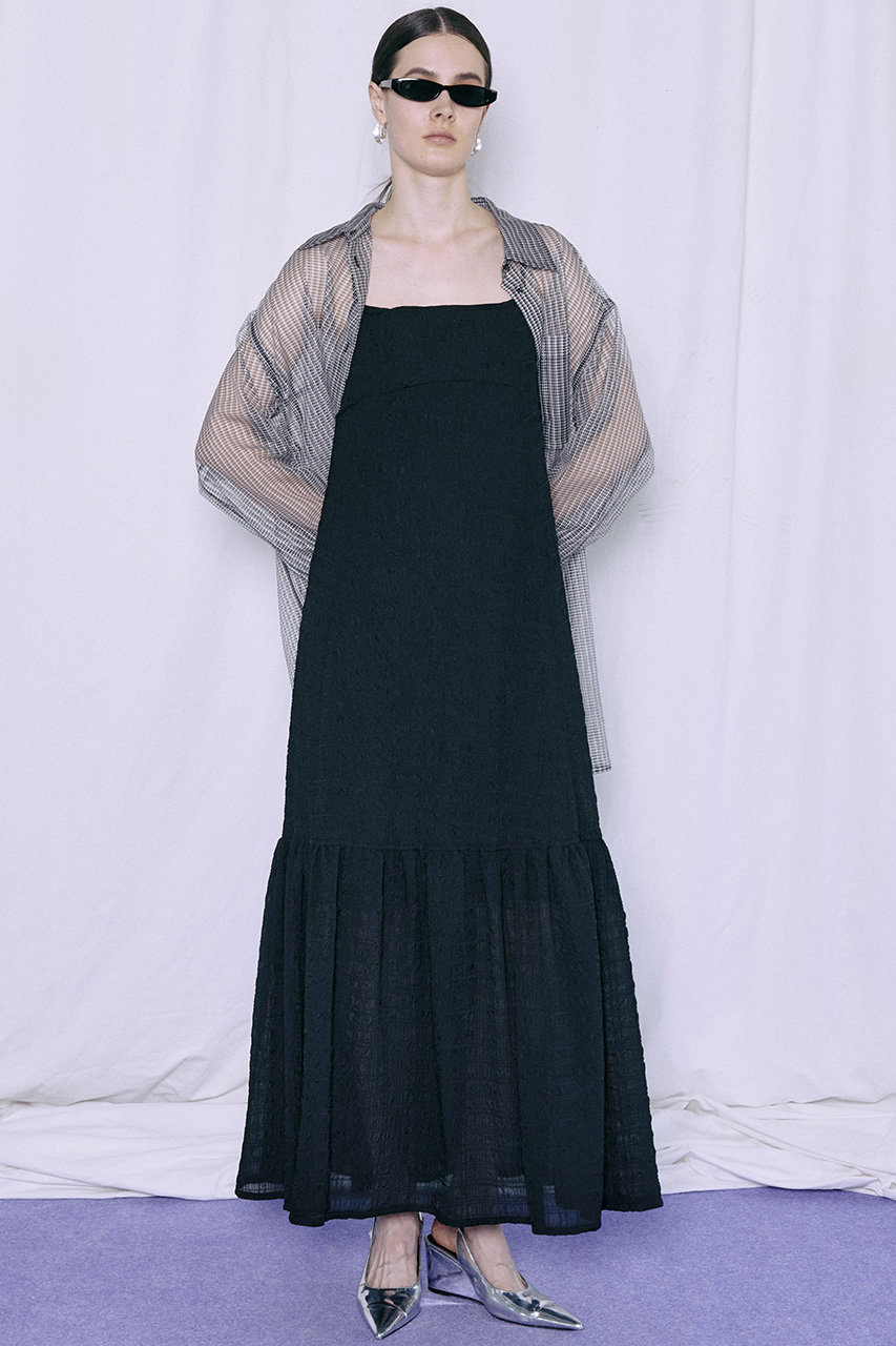 MAISON SPECIAL(メゾンスペシャル)｜Multi Check Cami Dress/マルチ