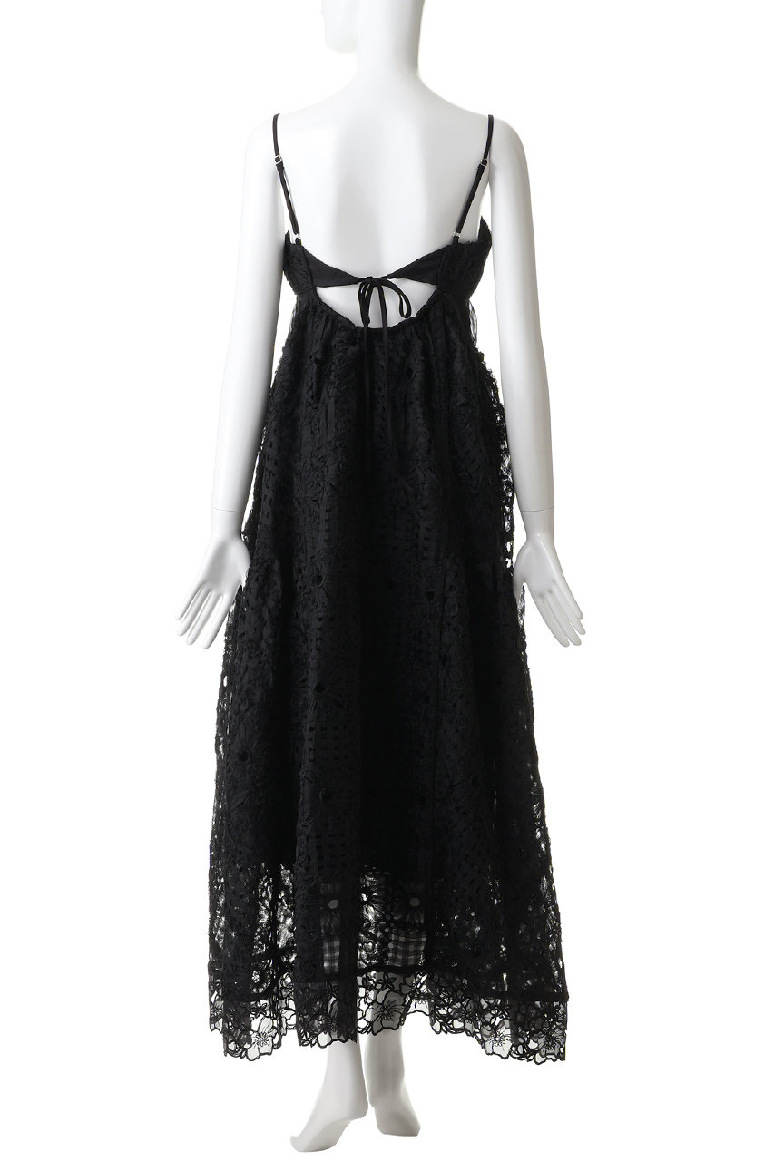 MAISON SPECIAL(メゾンスペシャル)｜Embroidered Tiered Cami Dress