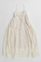 【予約販売】Embroidered Tiered Cami Dress/エンブロイダリーティアードキャミワンピース メゾンスペシャル/MAISON SPECIAL WHT(ホワイト)