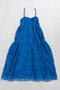 【予約販売】Embroidered Tiered Cami Dress/エンブロイダリーティアードキャミワンピース メゾンスペシャル/MAISON SPECIAL BLU(ブルー)