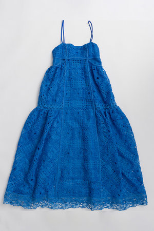 メゾンスペシャル/MAISON SPECIALの【予約販売】Embroidered Tiered Cami Dress/エンブロイダリーティアードキャミワンピース