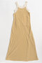 Tank Set Pile Flare Dress/タンク付パイルフレアワンピース メゾンスペシャル/MAISON SPECIAL YEL(イエロー)