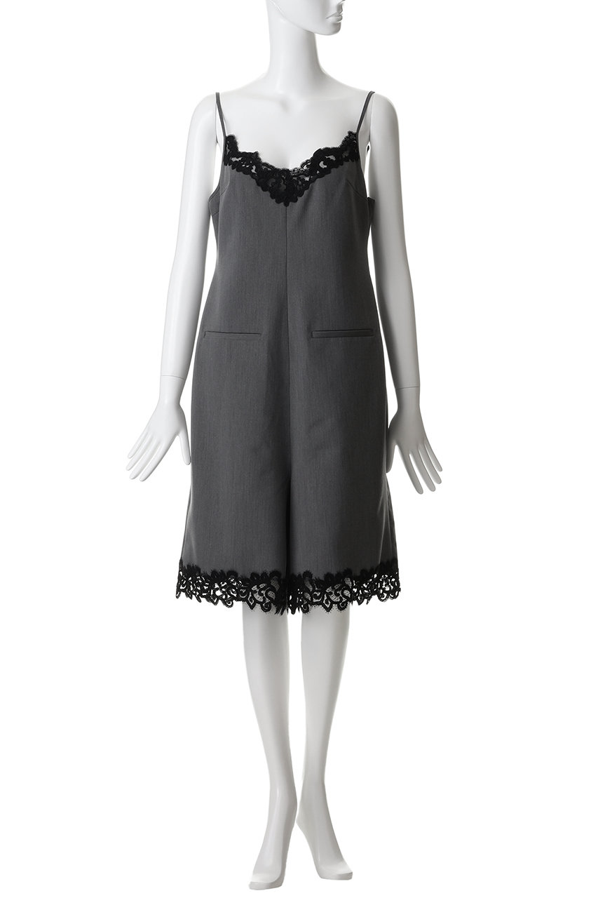 MAISON SPECIAL(メゾンスペシャル)｜Lace Trim Short Jumpsuit/レース
