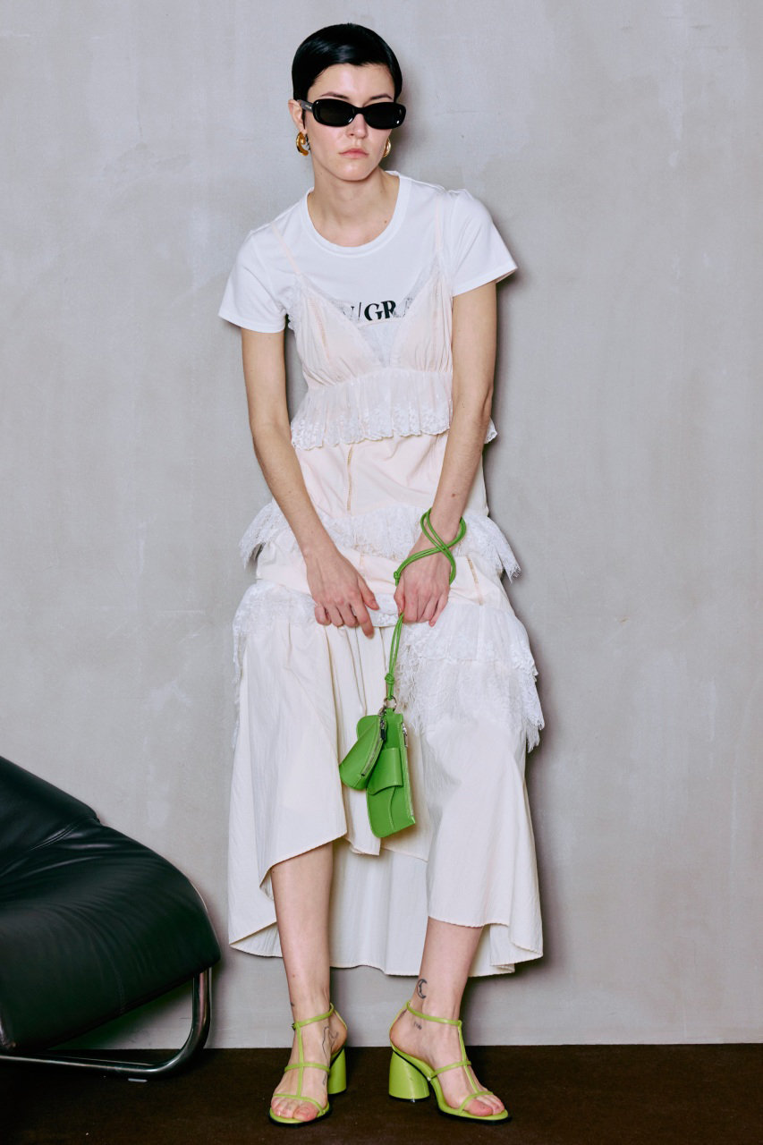 MAISON SPECIAL(メゾンスペシャル)｜Lace Tiered Cami Dress/レース
