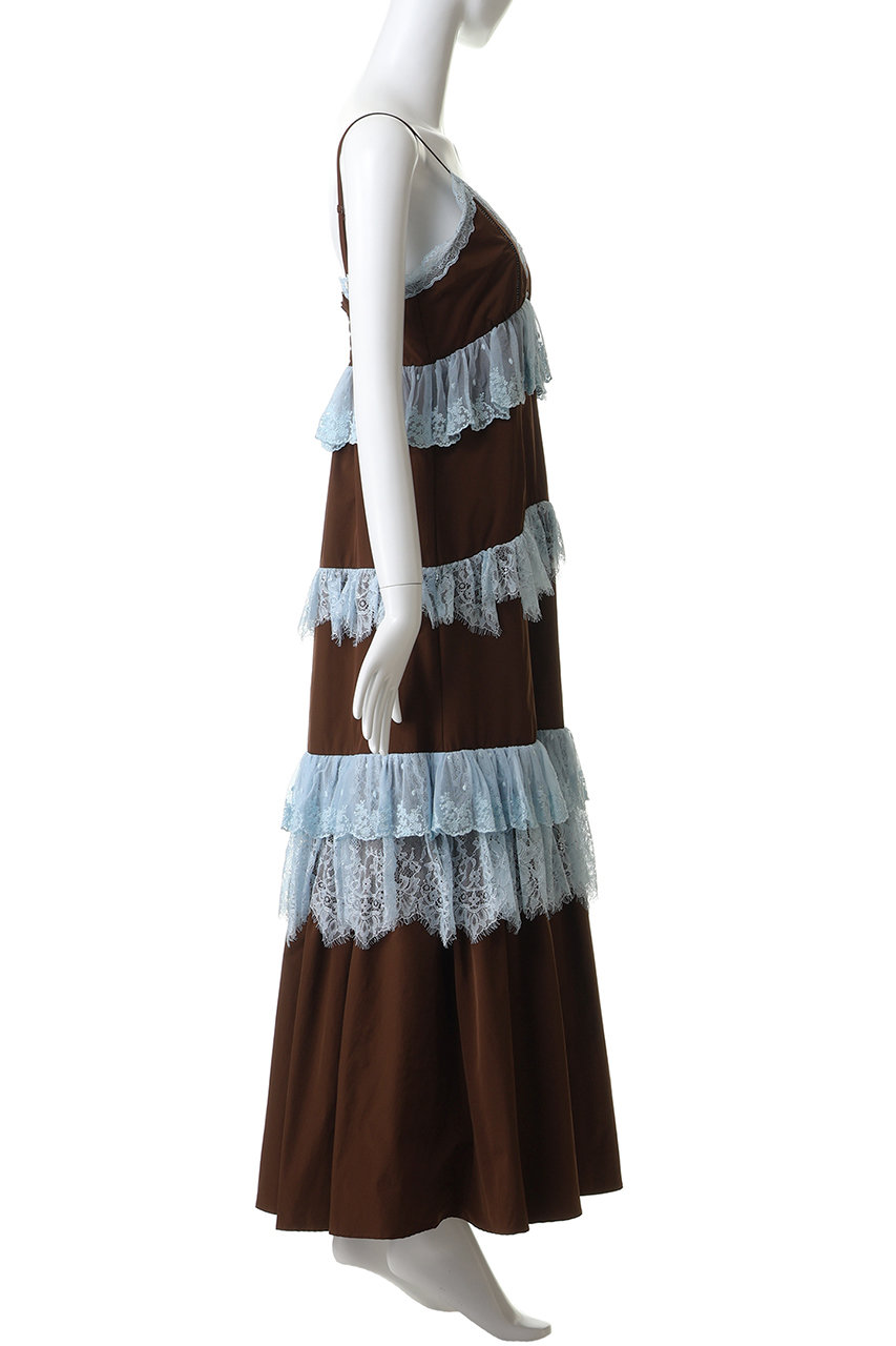 MAISON SPECIAL(メゾンスペシャル)｜Lace Tiered Cami Dress/レース