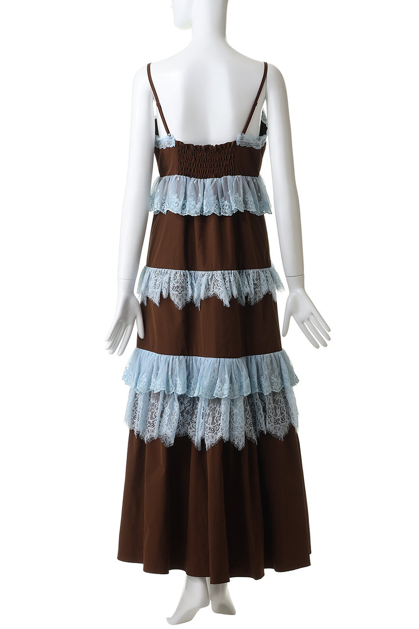 MAISON SPECIAL(メゾンスペシャル)｜Lace Tiered Cami Dress/レース