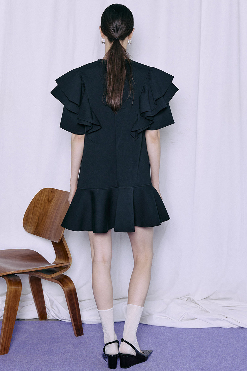 MAISON SPECIAL(メゾンスペシャル)｜Frill Mini Dress/フリルミニ