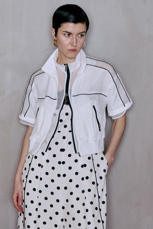 メゾンスペシャル/MAISON SPECIALの【予約販売】Double Zip Track Blouson/ダブルジップトラックブルゾン(110800/110802)