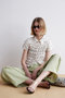 【予約販売】Shirring French Sleeve Shirt/シャーリングフレンチスリーブシャツ メゾンスペシャル/MAISON SPECIAL