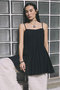 【予約販売】Knife Pleat Mini Dress/ナイフプリーツミニワンピース メゾンスペシャル/MAISON SPECIAL