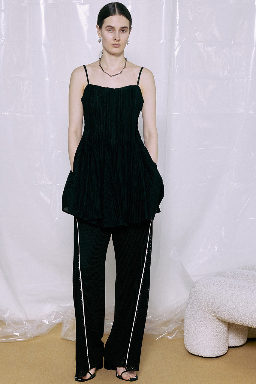 MAISON SPECIAL(メゾンスペシャル)｜Knife Pleat Mini Dress/ナイフ