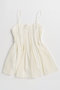 【予約販売】Knife Pleat Mini Dress/ナイフプリーツミニワンピース メゾンスペシャル/MAISON SPECIAL IVR(アイボリー)